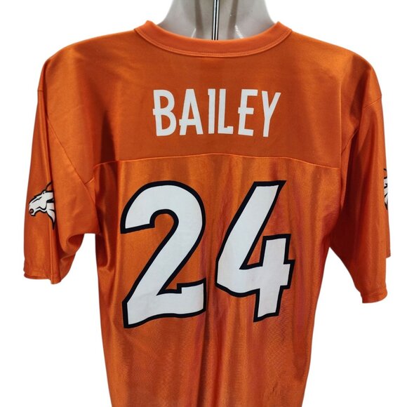 Vintage Denver Broncos Champ Bailey Mens Medium NFL Players Inc. Football Jersey - Picture 5 of 13